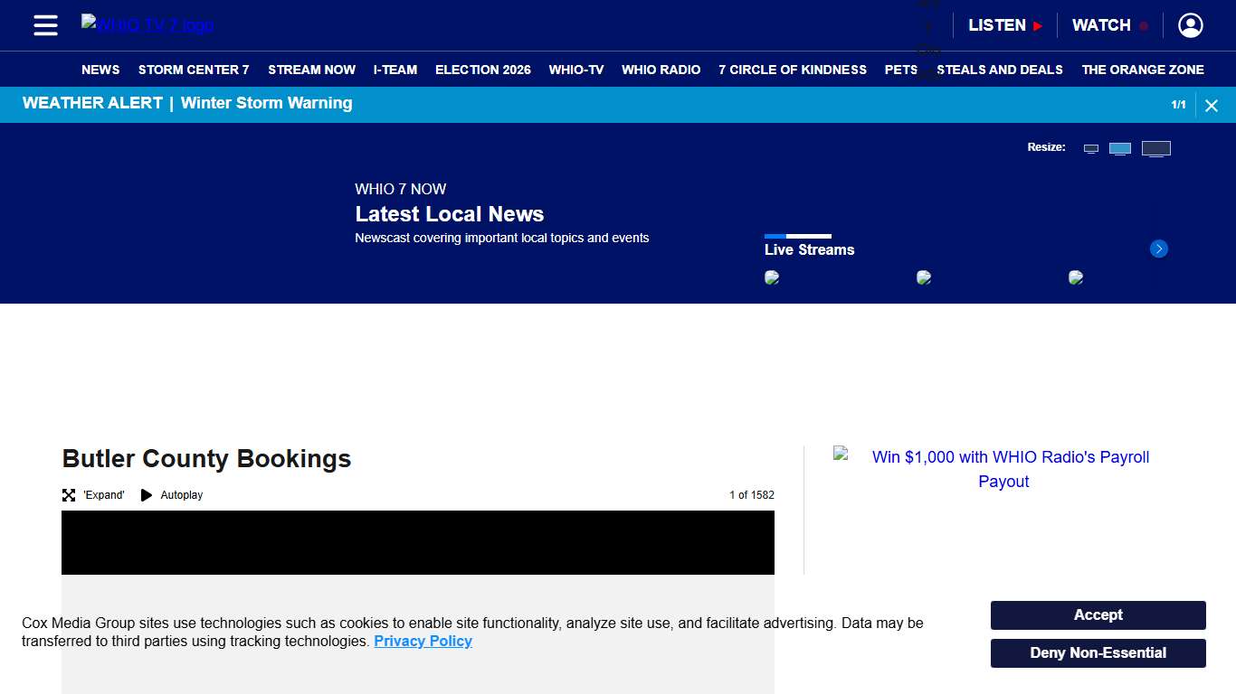 Butler County Inmates – WHIO TV 7 and WHIO Radio